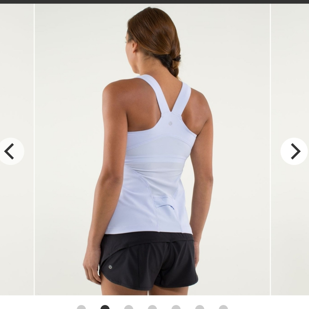 Lululemon Light Purple/blue Top